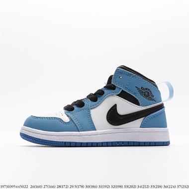 Nike Air Jordan 1 Mid喬丹一代Aj1中幫文化潮流板鞋 童鞋