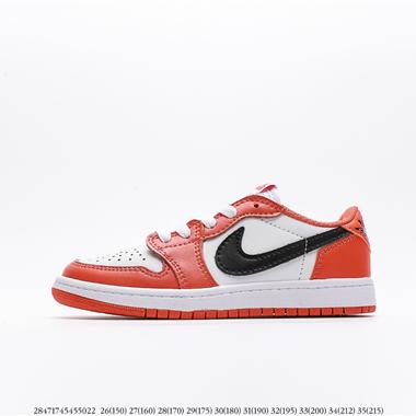Nike Jordan低幫倒勾系列童鞋