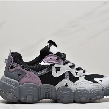 Fila Heritage Fluid 山系血管系列複古貓爪老爹ins潮流休閑運動慢跑鞋