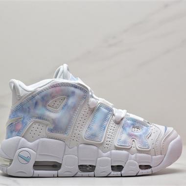 Nike Air More Uptempo QS"Barely Green"皮蓬一代系列經典高街百搭休閑運動文化籃球鞋