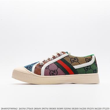 GUCCI Ace Embroidered Low-Top拼色刺繡系列 童鞋