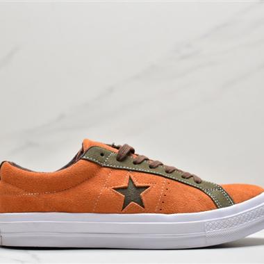 Converse One Star 74 OX Suede一星系列毛皮百搭休閑運動板鞋