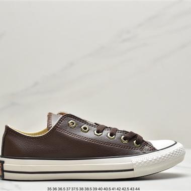 CONVERSE All Star Lift 時尚厚底高幫皮面板鞋