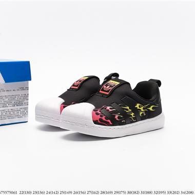 Adidas Originals Superstar 貝殼頭經典百搭休閑運動板鞋 童鞋