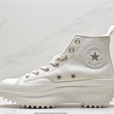 Converse All Star Lift 厚底刺繡小花