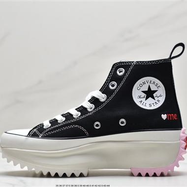 Converse All Star Lift 厚底刺繡小花