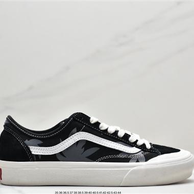 Vans 經典低幫硫化情侶款帆布鞋