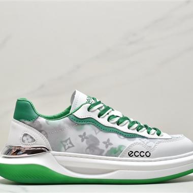 ECCO 新款百搭小皮鞋休閑款