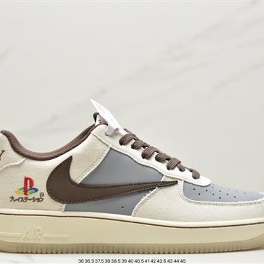 Nike Travis Scott x Playstation x Nike  Air Force1 Low三方聯名 