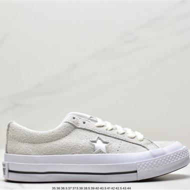 Converse One Star Ox Pinstripe 一星系列翻毛百搭硫化板鞋