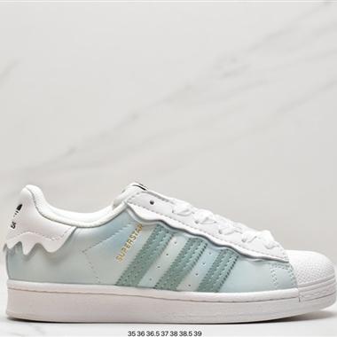 Adidas 三葉草 Originals Superstar 貝殼頭經典百搭休閑運動板鞋