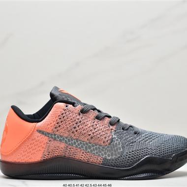 Nike Kobe XI Elite Low FTB"Black Mamba"科比11代低幫飛線室內實戰運動籃球鞋