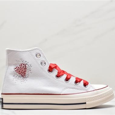 Converse Chuck Taylor All Star 1970s "Rhinestone Heart"