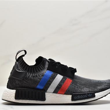 Adidas NMD RUNNER PK 爆米花超彈中底 針織網面休閑運動跑鞋