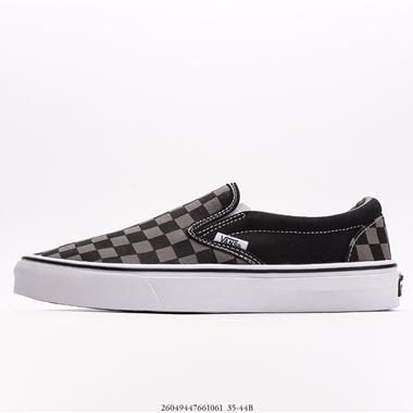 Vans Og Classic Slip-On 帆布硫化懶人壹腳蹬低幫滑板鞋 