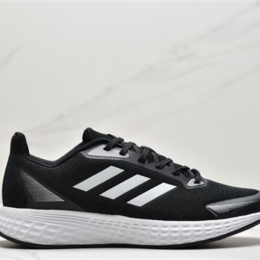 Adidas PURE Boost 22 爆米花 透氣網面緩震休閑運動慢跑鞋 