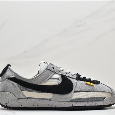 Union LA x Nike Cortez Low"Black"阿甘改良初代低幫復古經典休閑運動慢跑鞋