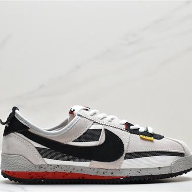 Union LA x Nike Cortez Low"Black"阿甘改良初代低幫復古經典休閑運動慢跑鞋
