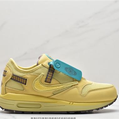 Travis Scott x Nike Air Max 1"Cactus Jack"??低幫復古百搭休閑運動慢跑鞋