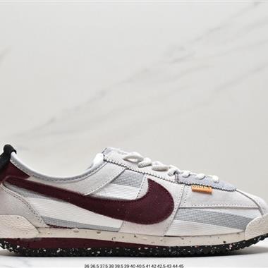 Union LA x Nike Cortez Low"Black"阿甘改良初代低幫復古經典休閑運動慢跑鞋