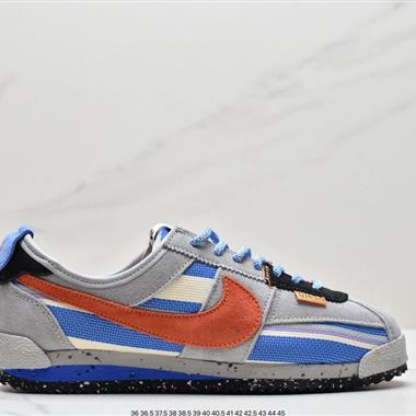 Union LA x Nike Cortez Low"Black"阿甘改良初代低幫復古經典休閑運動慢跑鞋