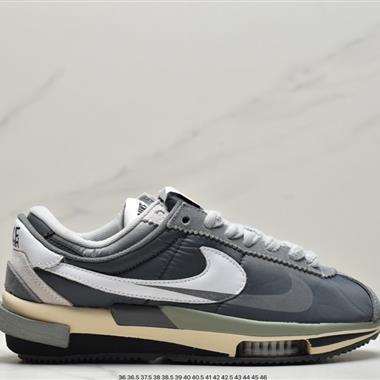 Sacai x  Air Zoom Cortez SP 4.0"Grey White"B.4.0系列