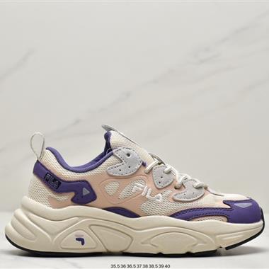Fila Retro Running 火星系列老爹風增高復古中性休閑運動慢跑鞋 