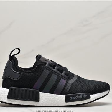 Adidas NMD R1 爆米花大底休閑跑步鞋