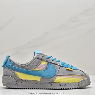 Union LA x Nike Cortez Low"Black"阿甘改良初代低幫復古經典休閑運動慢跑鞋