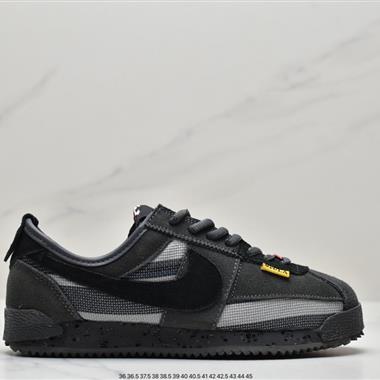 Union LA x Nike Cortez Low"Black"阿甘改良初代低幫復古經典休閑運動慢跑鞋