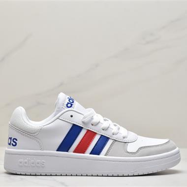Adidas HOOPS 2.0 MID 百搭休閑運動板鞋
