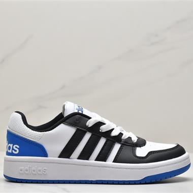 Adidas HOOPS 2.0 MID 百搭休閑運動板鞋