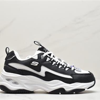 SkecherD'Lites Orient Night復古厚增底高老爹鞋