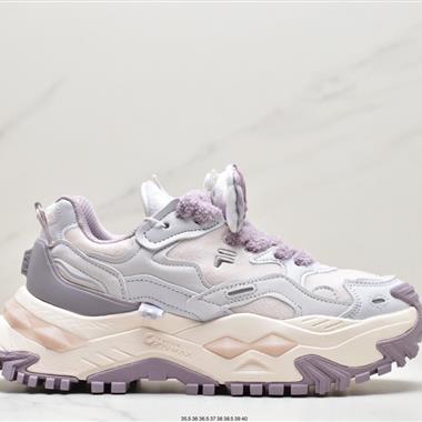 FILA FUSION斐樂潮牌老爹鞋女夏硬糖鞋