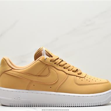 Nike Wmns Air Force 1 '07"White/Bright Citron"空軍低幫經典百搭休閑運動板鞋