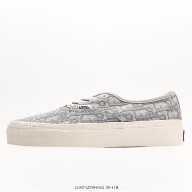 Vans Og Classic Slip-On 帆布硫化懶人一腳蹬低幫滑板鞋 