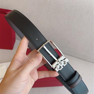 Ferragamo   2023新款時尚皮帶  3.5CM