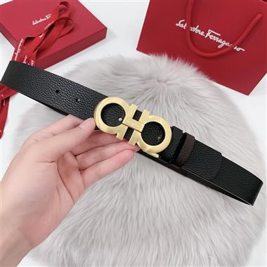 Ferragamo   2023新款時尚皮帶  3.5CM