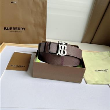 BURBERRY    2023新款時尚皮帶   3.0CM
