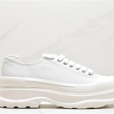 Alexander McQueen sole sneakers 低幫時裝厚底顯高百搭休閑鞋