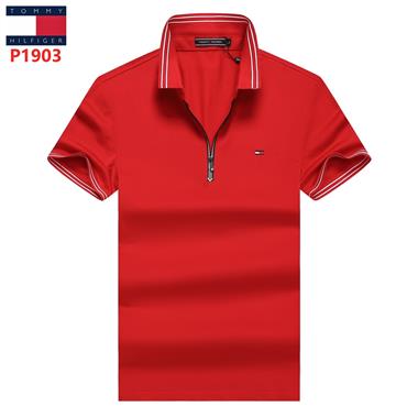 TOMMY   2023夏季新款短袖POLO衫