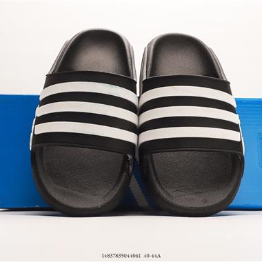 Adidas Adilette Comfort ADJ 夏季單品三葉草拖鞋