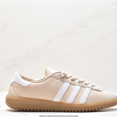 Adidas Originals Bermuda 絨面麂皮防滑耐磨輕便低幫板鞋