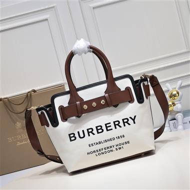 BURBERRY    2023新款女生時尚休閒包  尺寸：35-14.5-27.5CM