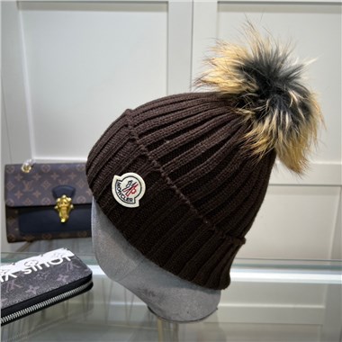 MONCLER   2023秋冬新款毛線帽子