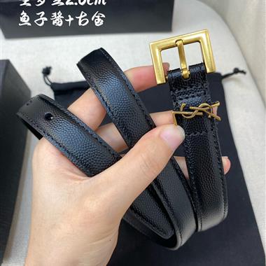 YSL   2023新款時尚皮帶  2.0CM