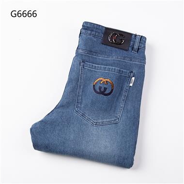 GUCCI   2023秋冬新款休閒牛仔褲