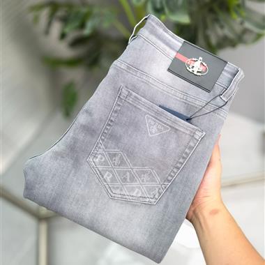 PRADA   2023秋冬新款休閒牛仔褲