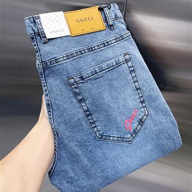 GUCCI   2023秋冬新款休閒牛仔褲