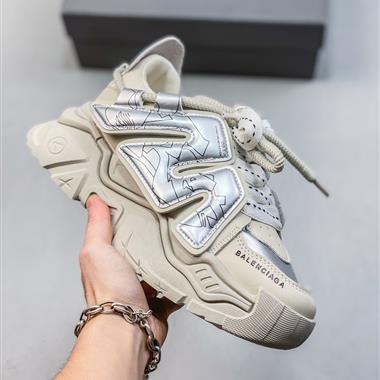 BALENCIAGA Sneaker"Rose Pink/Black"潮流風百搭休閑運動慢跑鞋